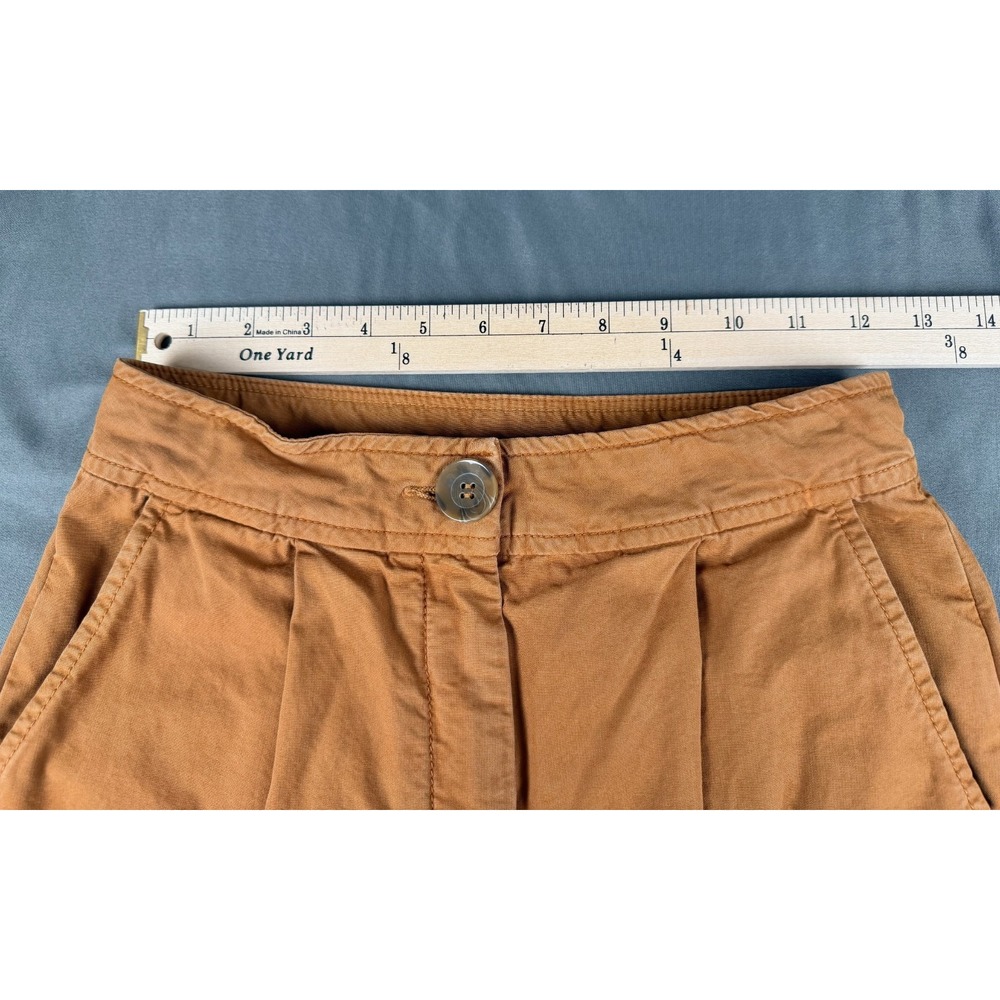 Free People Cargo Pocket Tapered Cargo Pants Women's 0 Khaki Cotton - Picture 5 of 8